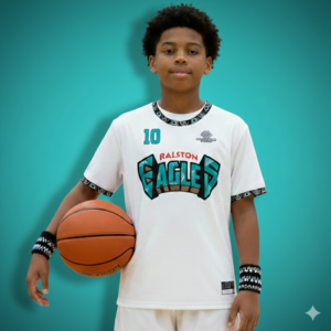 Short Sleeve Drifit Jersey with Sewn-on Numbers